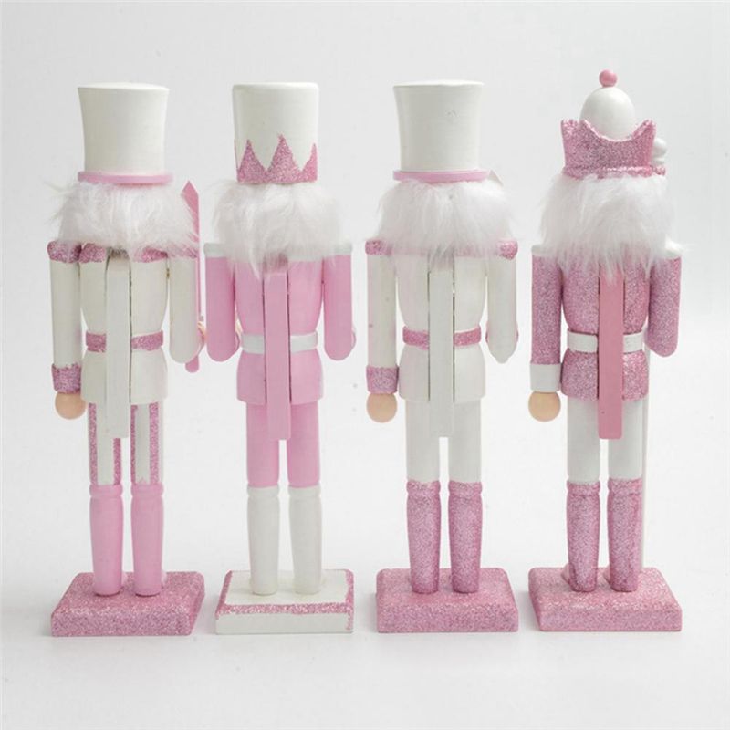 AT16 30cm Pink Wooden Nutcrack – Nutcracker Figurine recenzja i cena