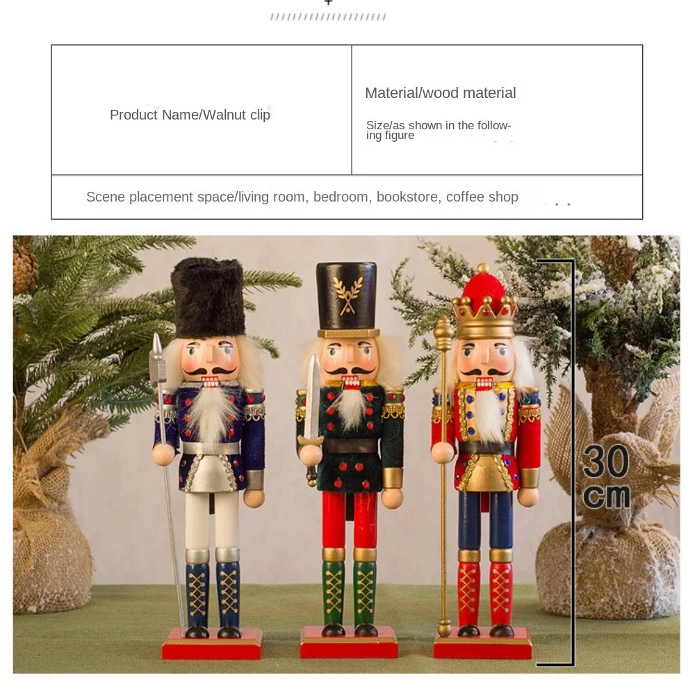Merry Christmas Vintage Christ – Nutcracker Figurine recenzja i cena