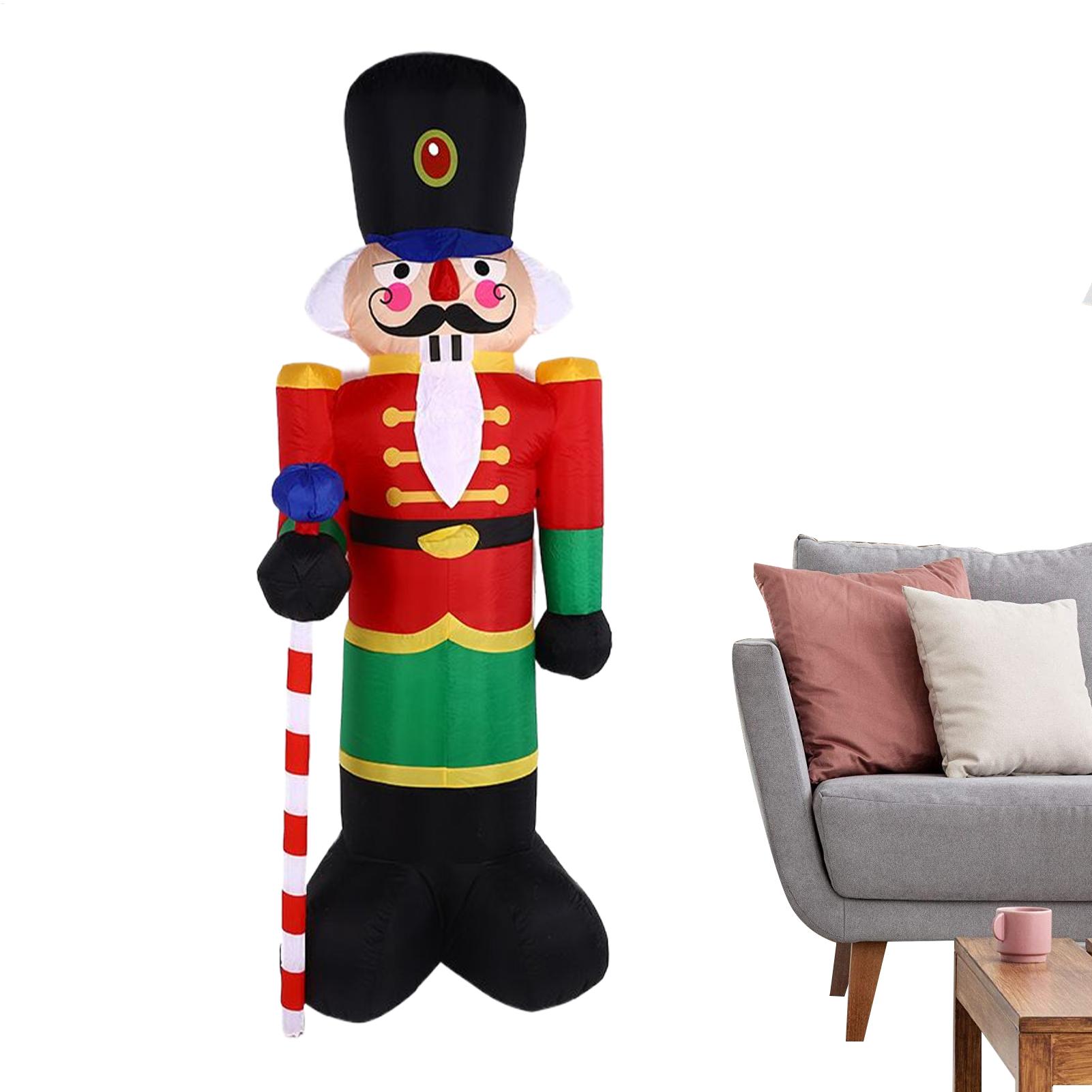 Nutcracker Inflatable Christma – Christmas Lights Outdoor recenzja i cena