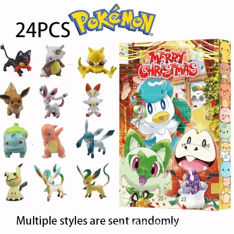 Pokemon 24 Days Christmas Coun – Advent Calendar Gift recenzja i cena