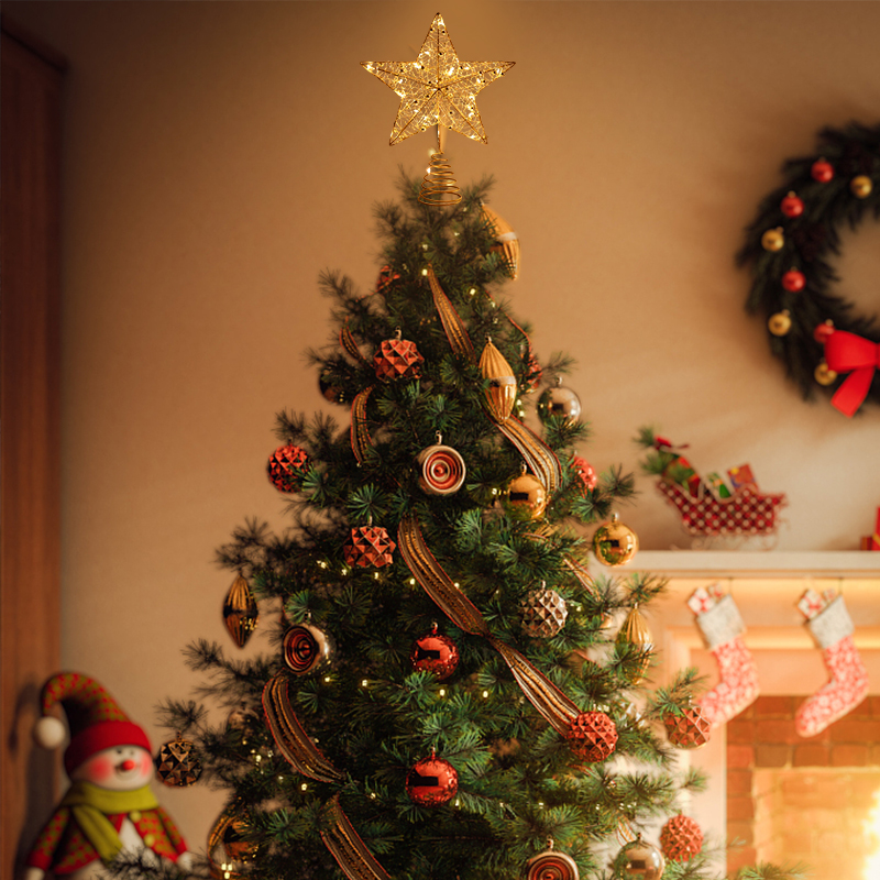 LED Christmas Tree Top Decorat – Star Tree Topper recenzja i cena