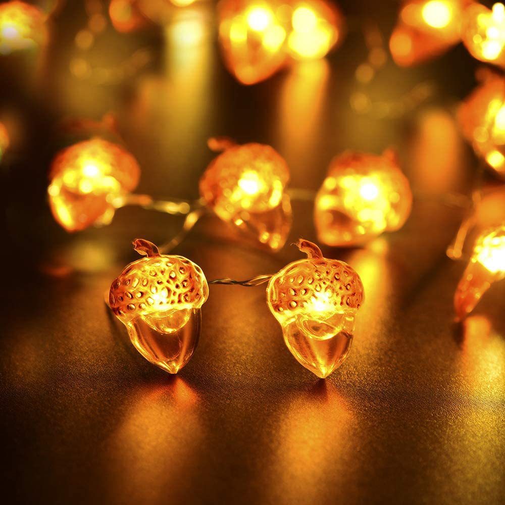 30 LEDs Acorn String Lights Th – Led Fairy String Lights recenzja i cena