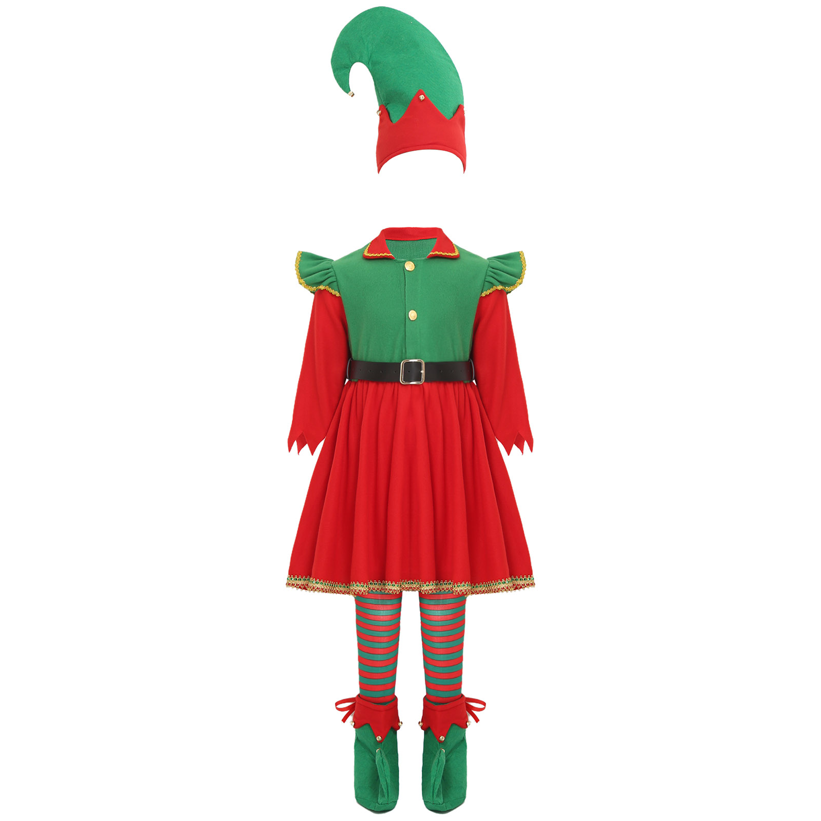 Elf Girl Christmas Costume San – Elf Costume Christmas recenzja i cena