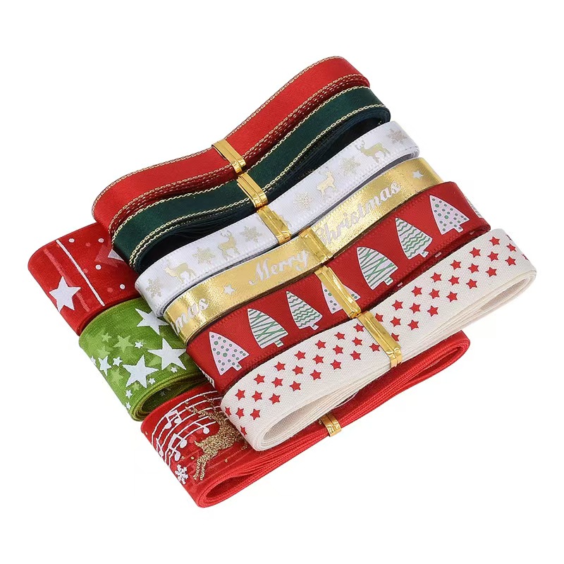 9pcs Christmas Ribbons Set Fes – Gift Box Wrap Set recenzja i cena