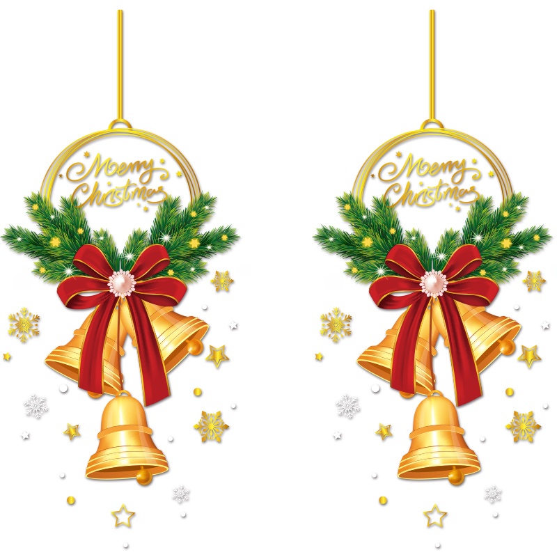 Gold Christmas Tree Snowflake  – Snowflake Window Decal recenzja i cena