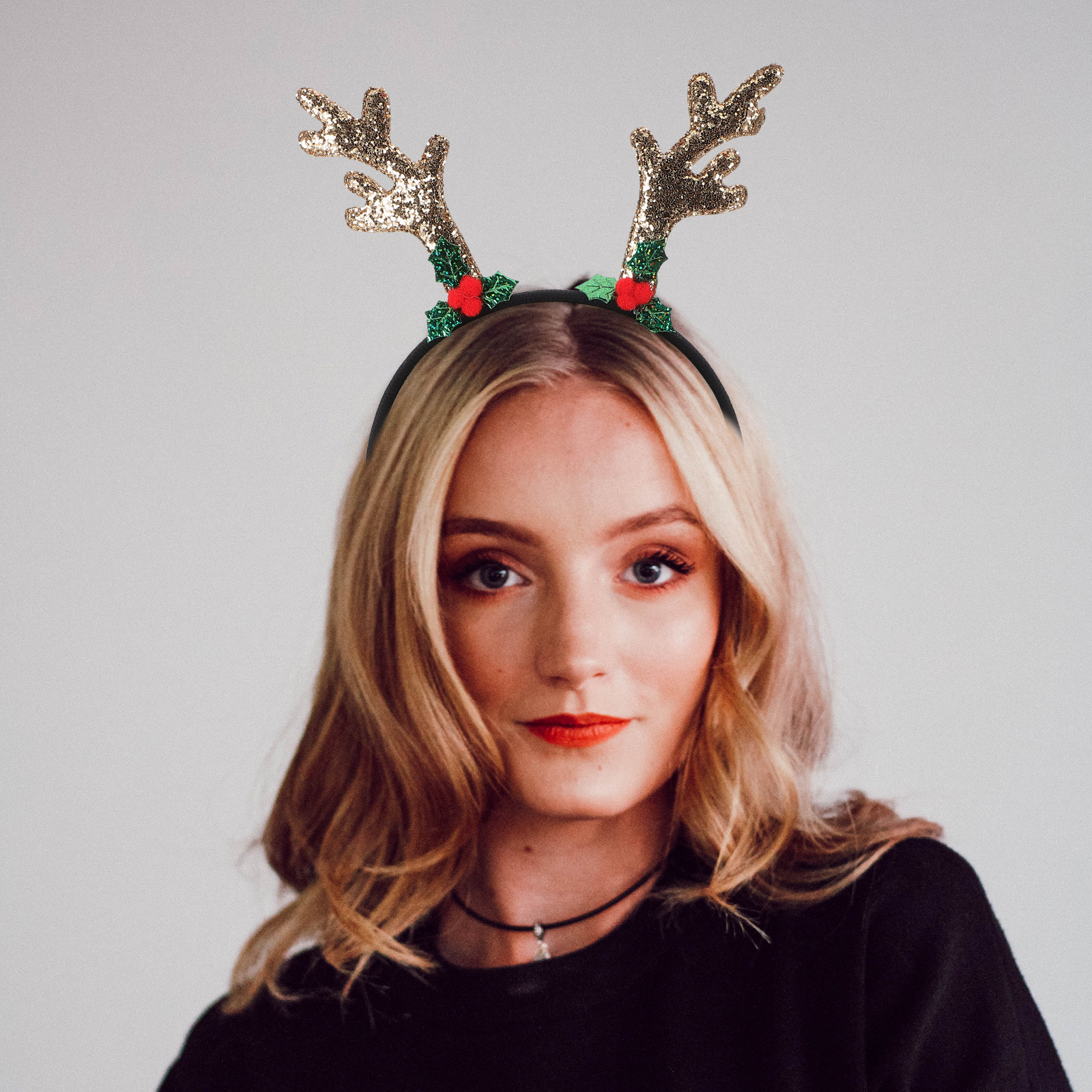 Antler Headband Dark Deer Horn – Reindeer Antlers Headband recenzja i cena