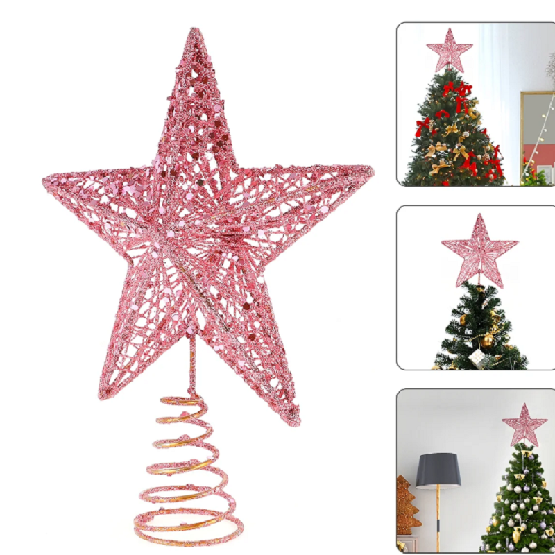 Christmas Pink Pentagon Top St – Star Tree Topper recenzja i cena