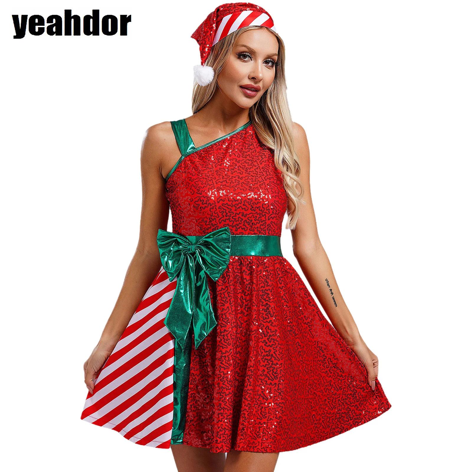 Christmas Santa Claus Dress El – Elf Costume Christmas recenzja i cena