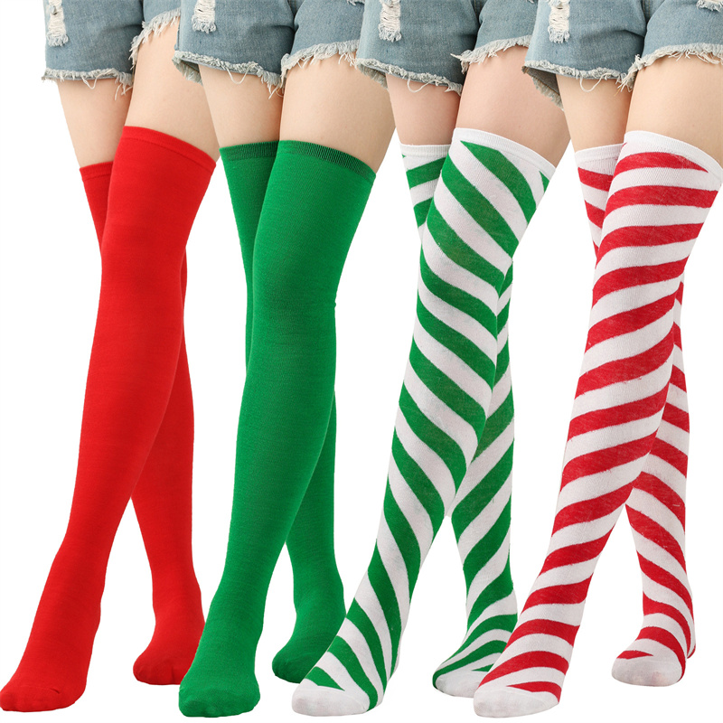 Women Over Knee Socks Christma – Christmas Stocking Hanging recenzja i cena