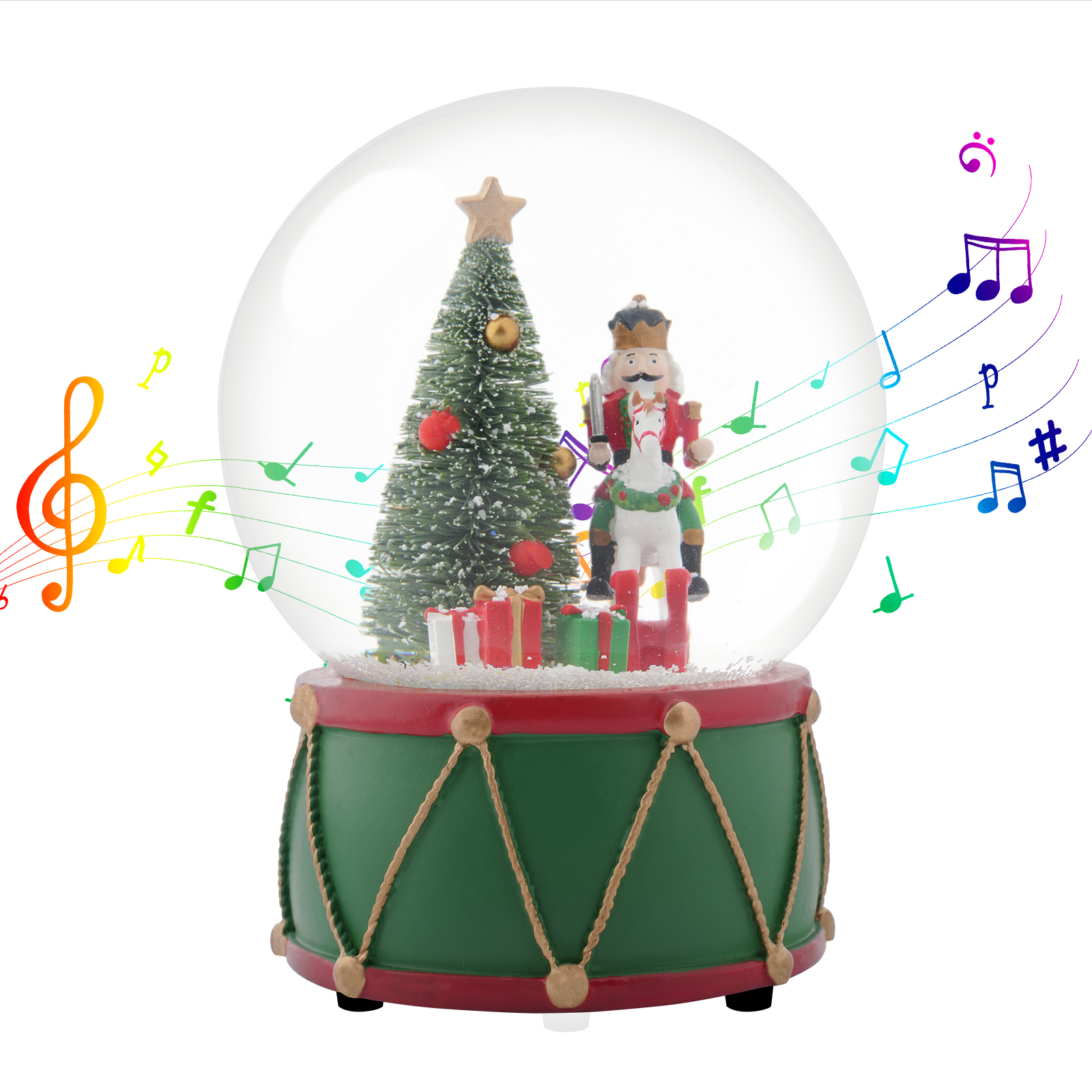 Christmas Music Snow Globe wit – Snow Globe Musical recenzja i cena