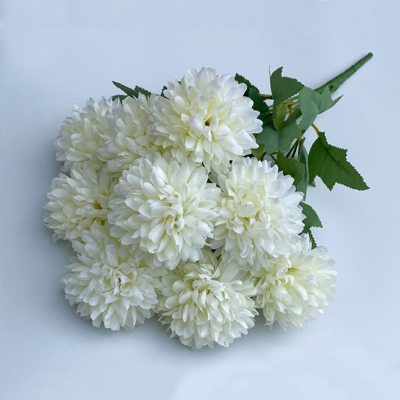 Artificial Flower Bouquet Chry – Christmas Wreath Fake recenzja i cena