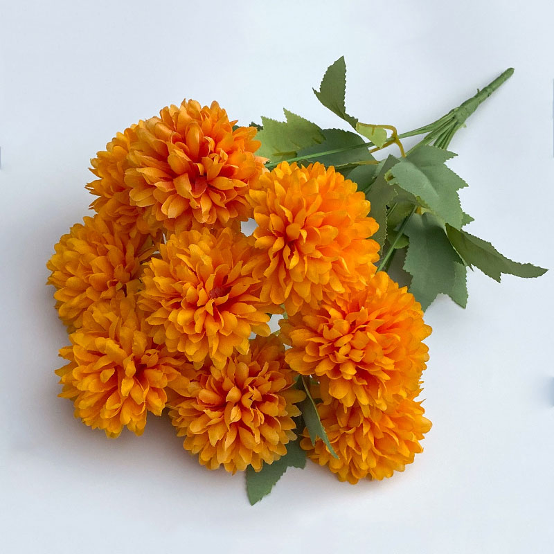 Artificial Flower Bouquet Chry – Christmas Wreath Fake recenzja i cena