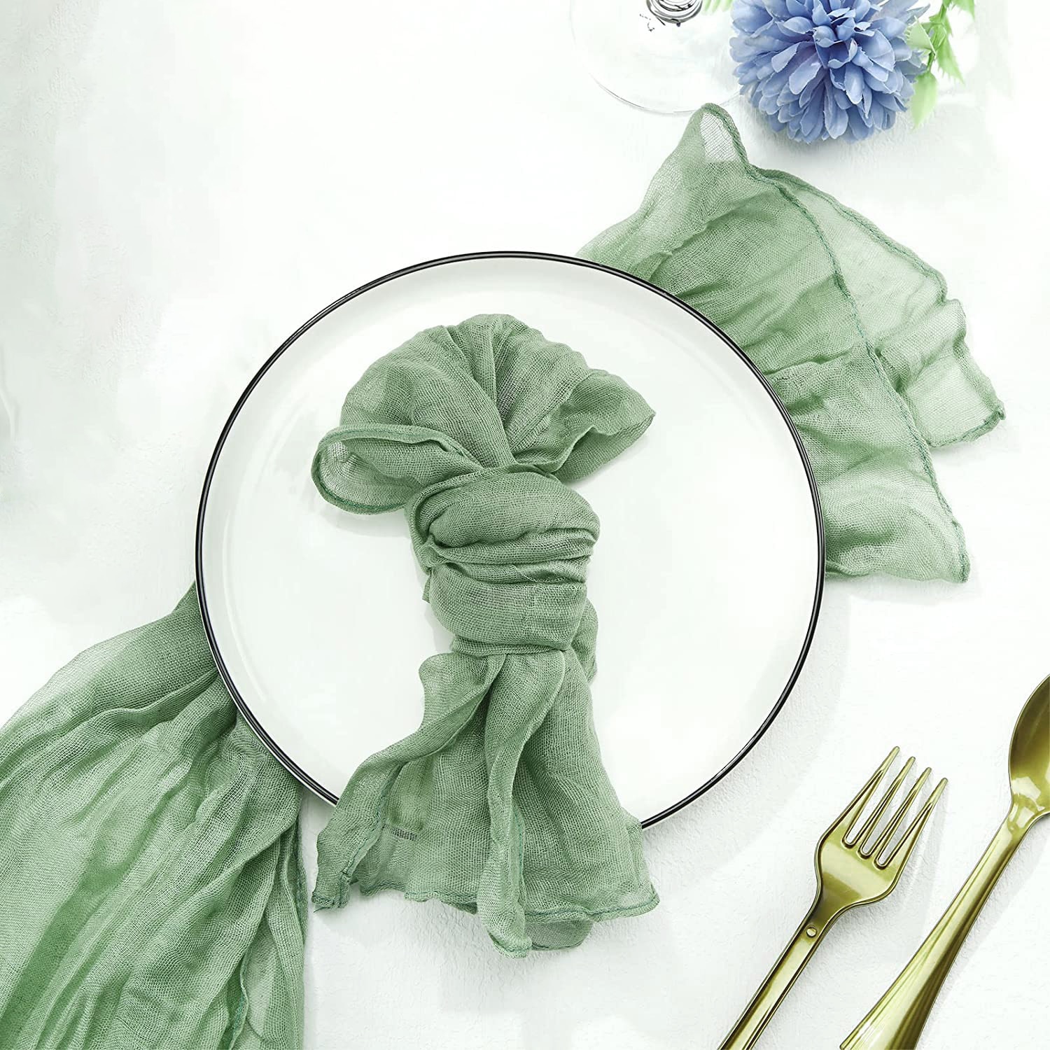 Semi-Sheer Gauze Wedding Party – Christmas Table Runner recenzja i cena