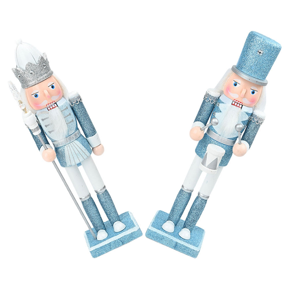 2Pcs Traditional Wooden Nutcra – Nutcracker Figurine recenzja i cena