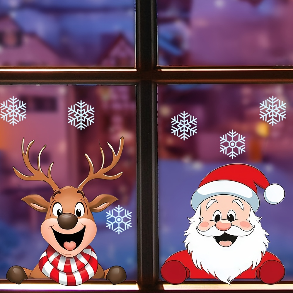 Festive Christmas Window Stick – Snowflake Window Decal recenzja i cena
