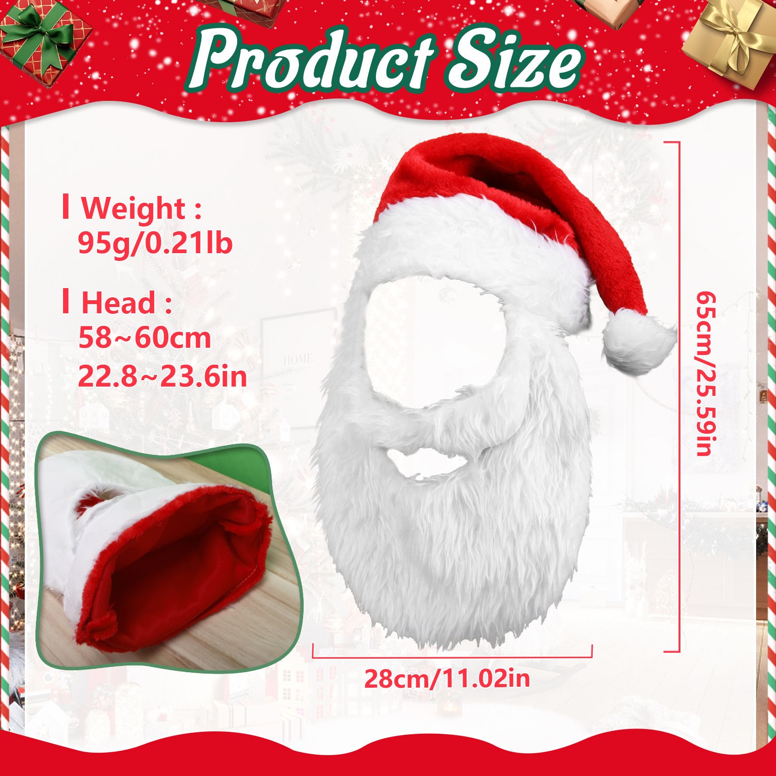 New Adults Ball Plush Christma – Santa Hat Plush recenzja i cena