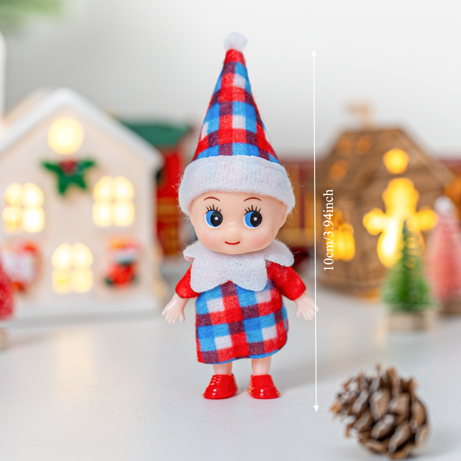 4/5/6 Pcs Mini Baby Elf Christ – Christmas Throw Blanket recenzja i cena