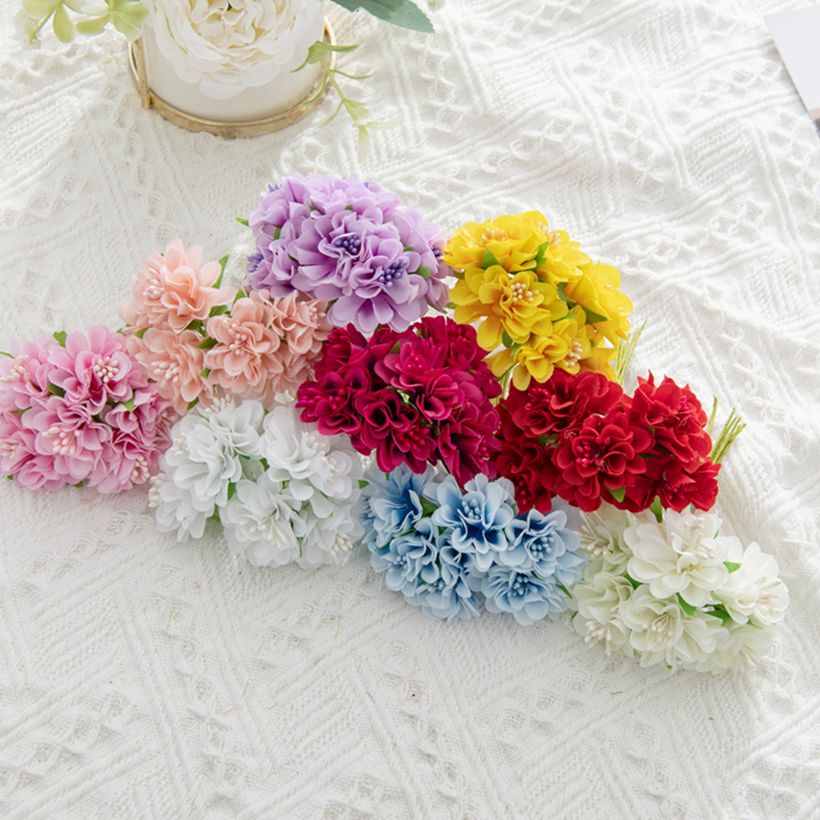 18Pcs Artificial Flowers Stame – Christmas Wreath Fake recenzja i cena