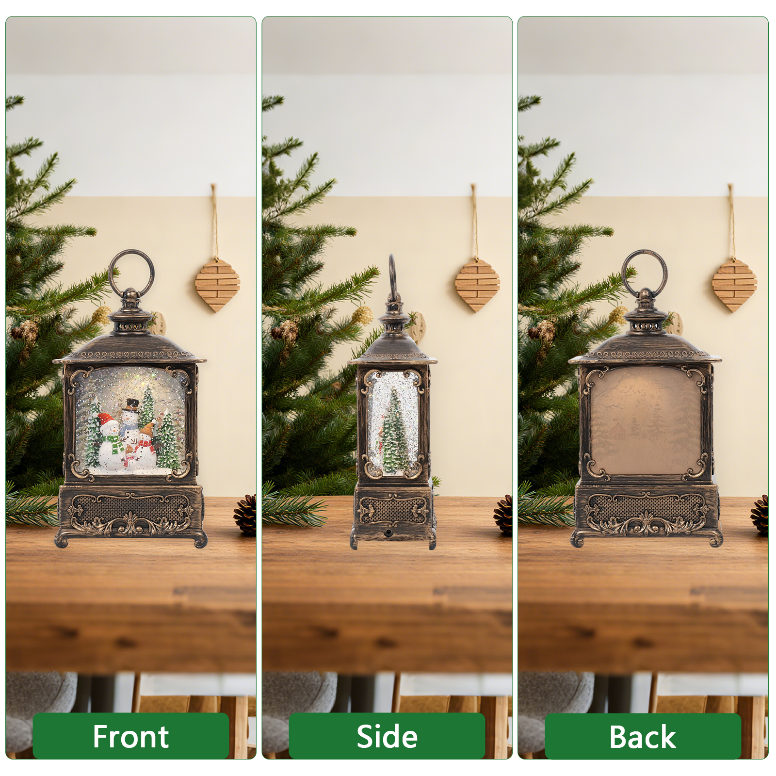 Music Snow Globe Lantern with  – Snow Globe Musical recenzja i cena