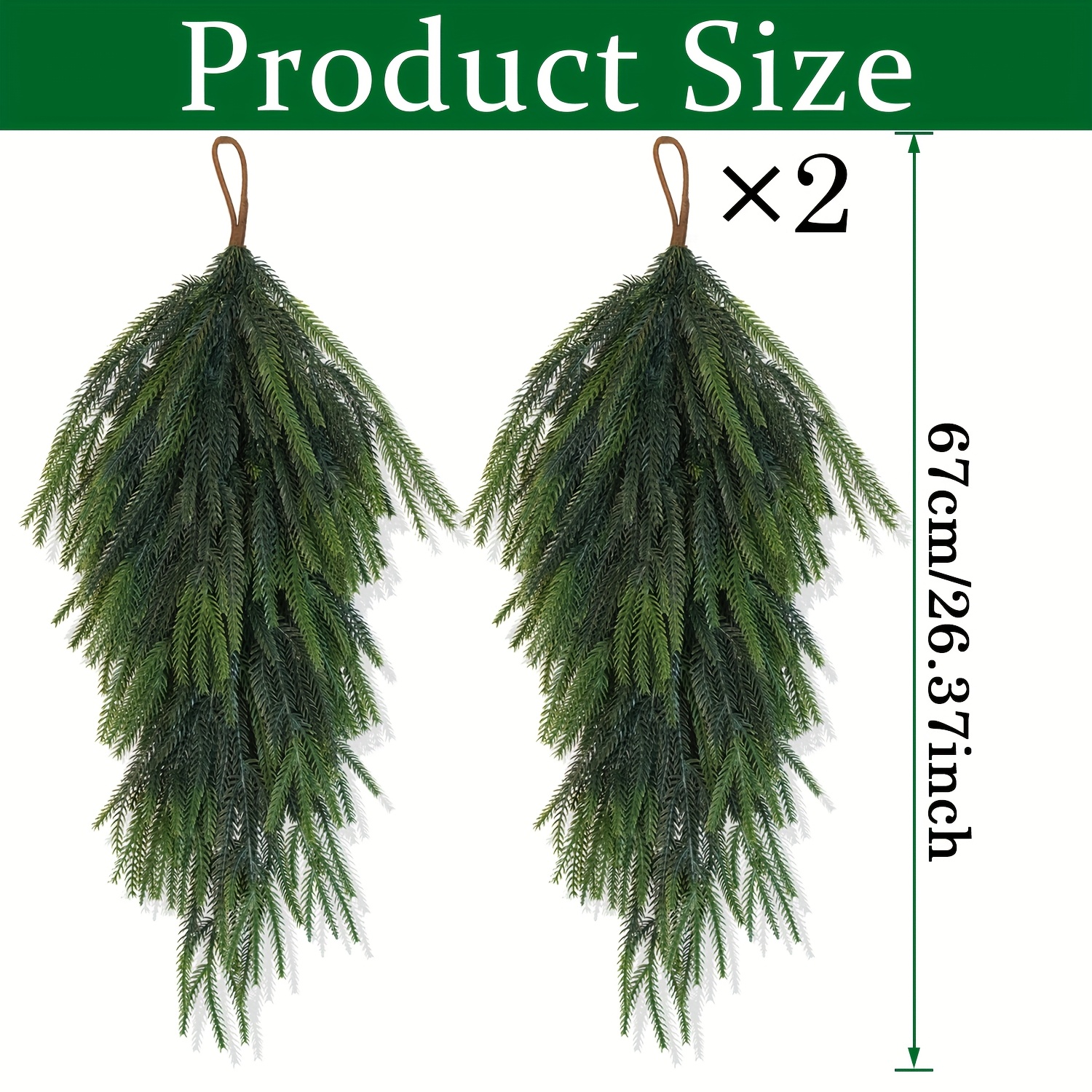 4pcs/2pcs Artificial Pine Need – Christmas Tree Artificial recenzja i cena