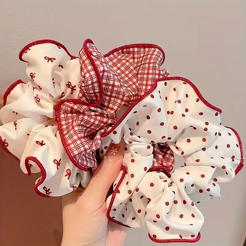 3 Pcs Sweet Red Dot Bowknot Pl – Christmas Throw Blanket recenzja i cena