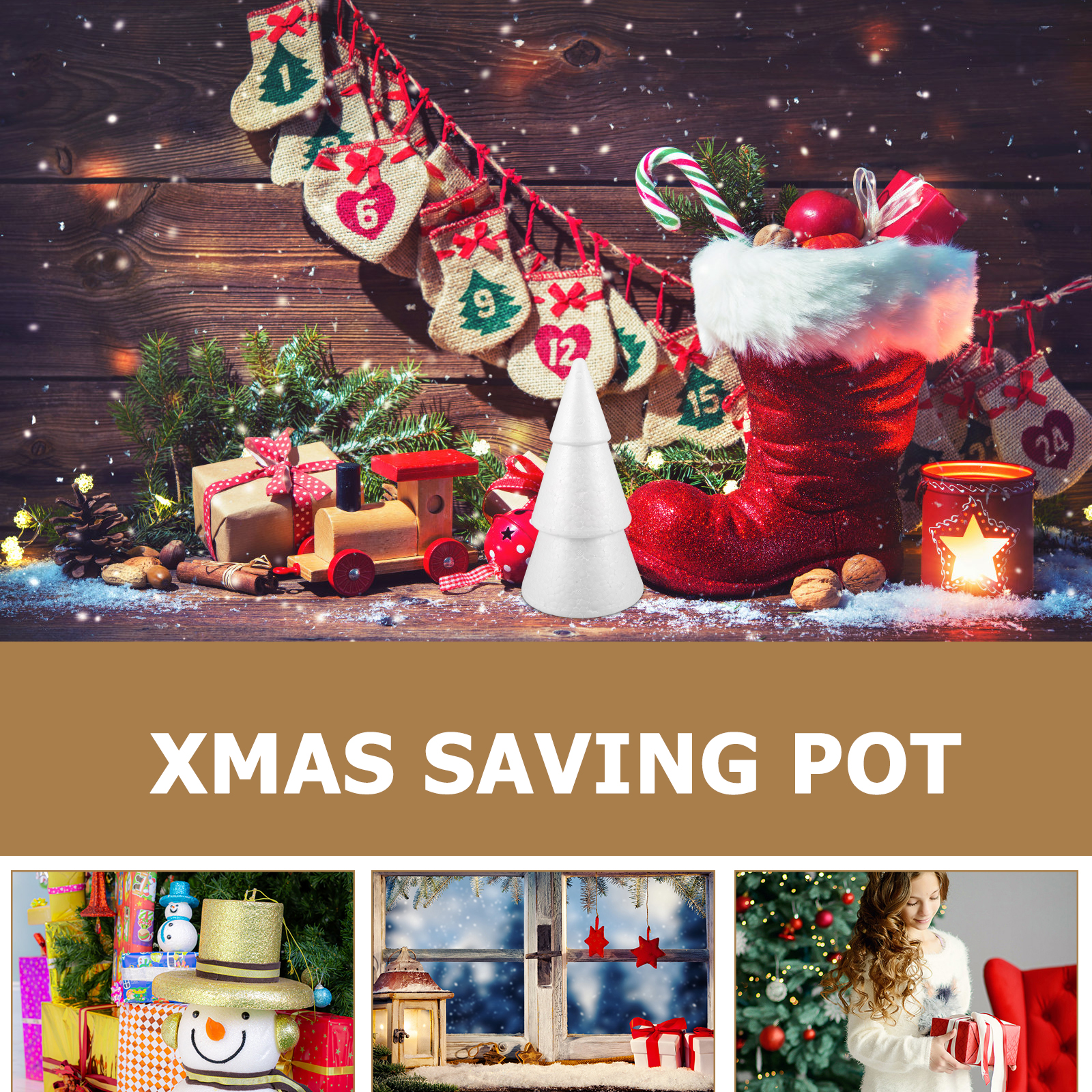 3 Pcs Simulated Christmas Tree – Christmas Tree Artificial recenzja i cena