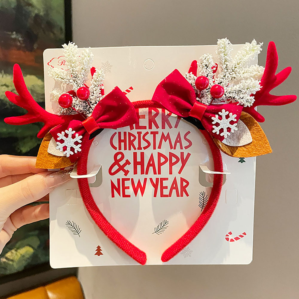 Cute Hair Accessories Velvet C – Reindeer Antlers Headband recenzja i cena
