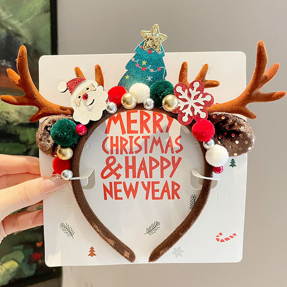 Cute Hair Accessories Velvet C – Reindeer Antlers Headband recenzja i cena