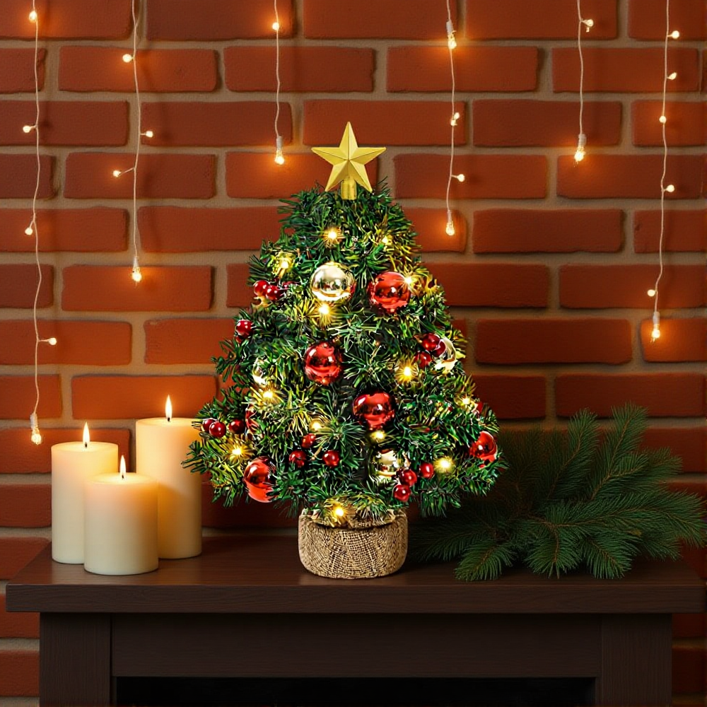 6cm Mini Christmas Tree Topper – Star Tree Topper recenzja i cena