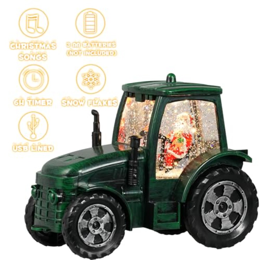 Christmas Snow Globe Tractor S – Snow Globe Musical recenzja i cena