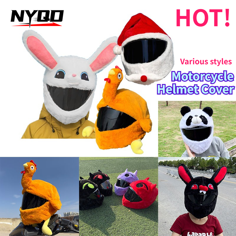 Motorcycle Cartoon Plush Helme – Santa Hat Plush recenzja i cena