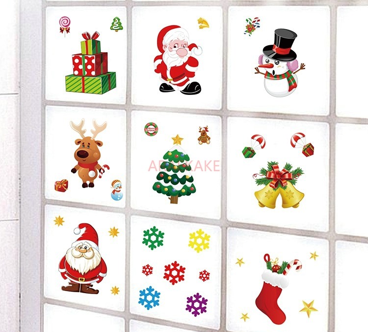 1PCS Removable Christmas Stati – Snowflake Window Decal recenzja i cena