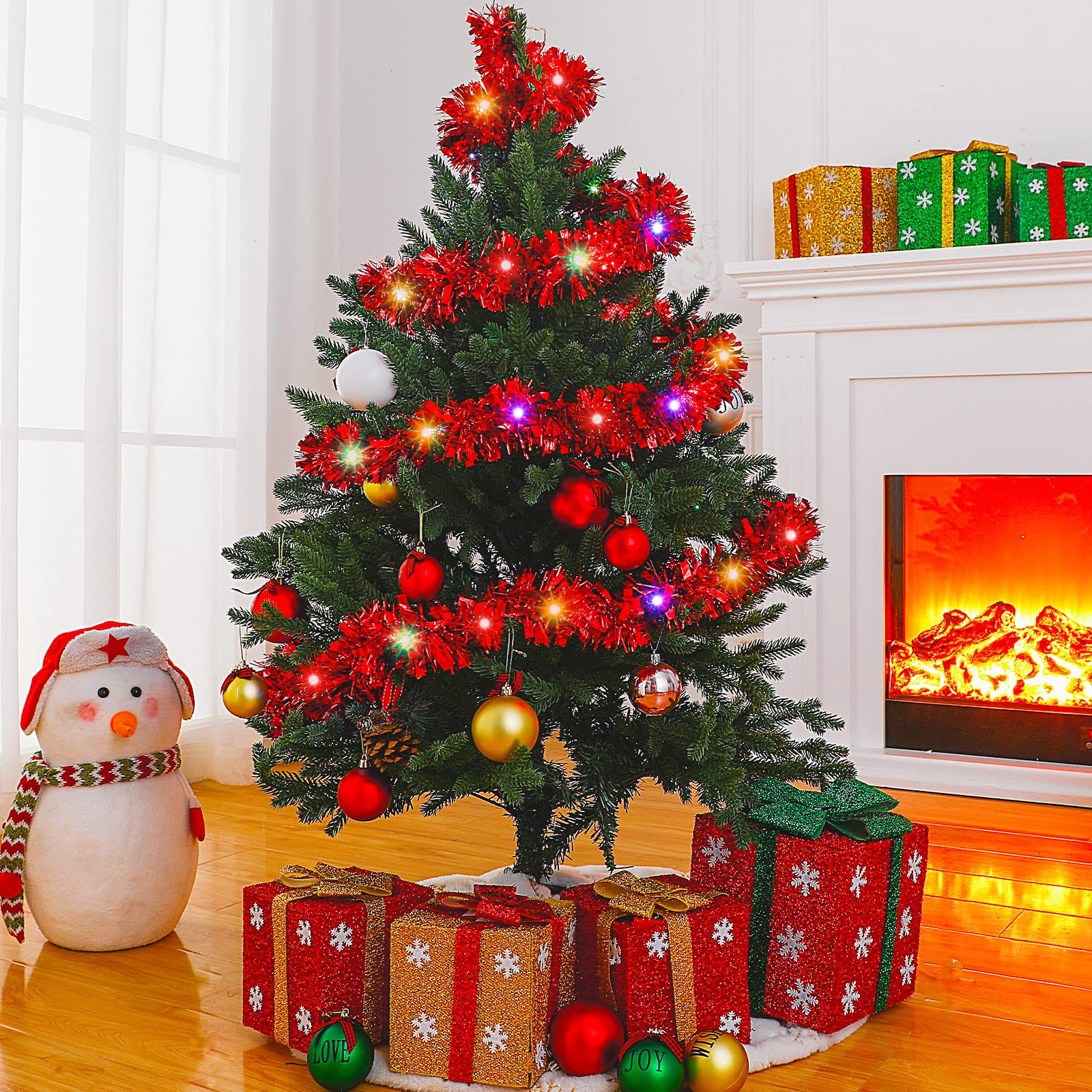 1/3pcs 5M Christmas Tinsel Gar – Tinsel Garland Decoration recenzja i cena
