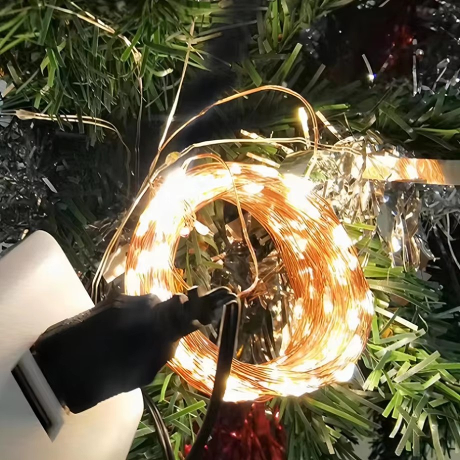 3PCS 5/10/20M Copper Wire LED  – Led Fairy String Lights recenzja i cena
