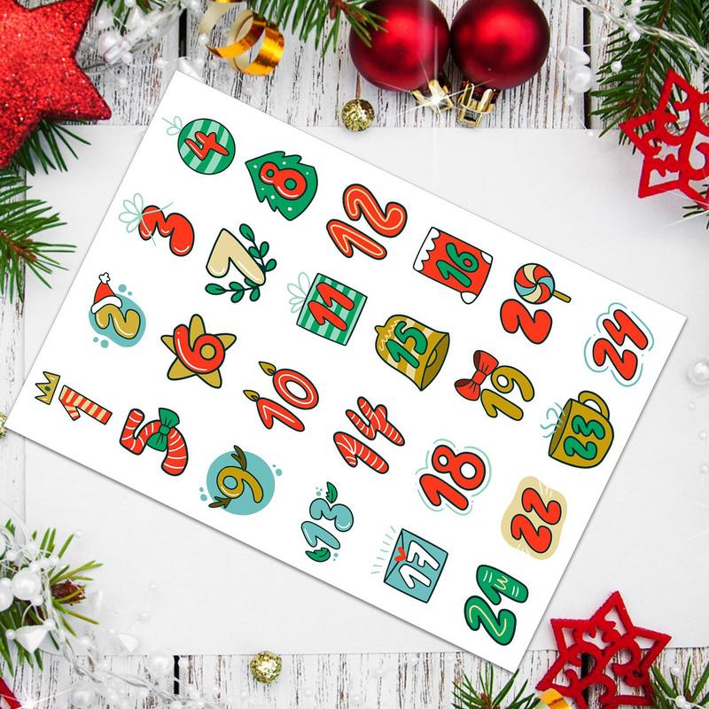 Merry Christmas Stickers Adven – Advent Calendar Gift recenzja i cena