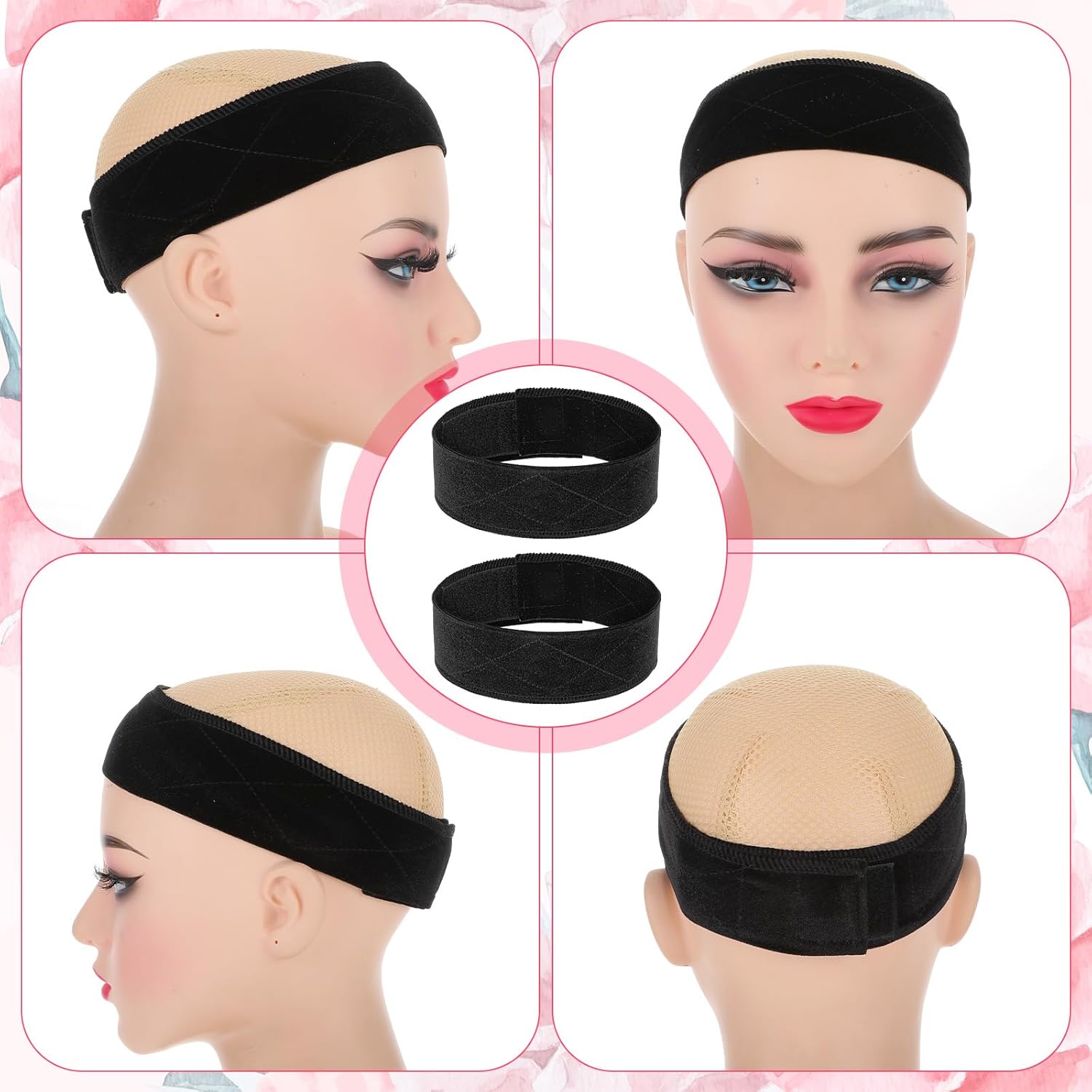 Wig Grip Bands and Dome Mesh W – Christmas Stocking Hanging recenzja i cena