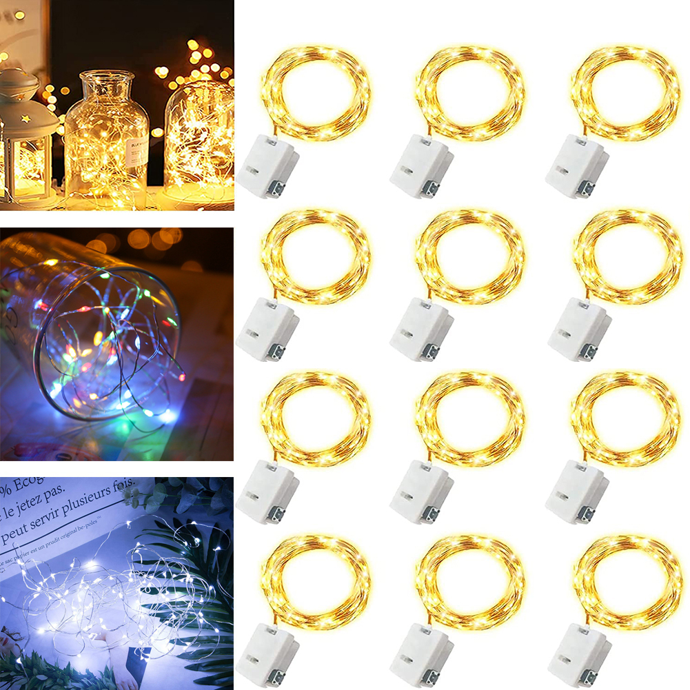 12PCS LED String Lights with 3 – Led Fairy String Lights recenzja i cena