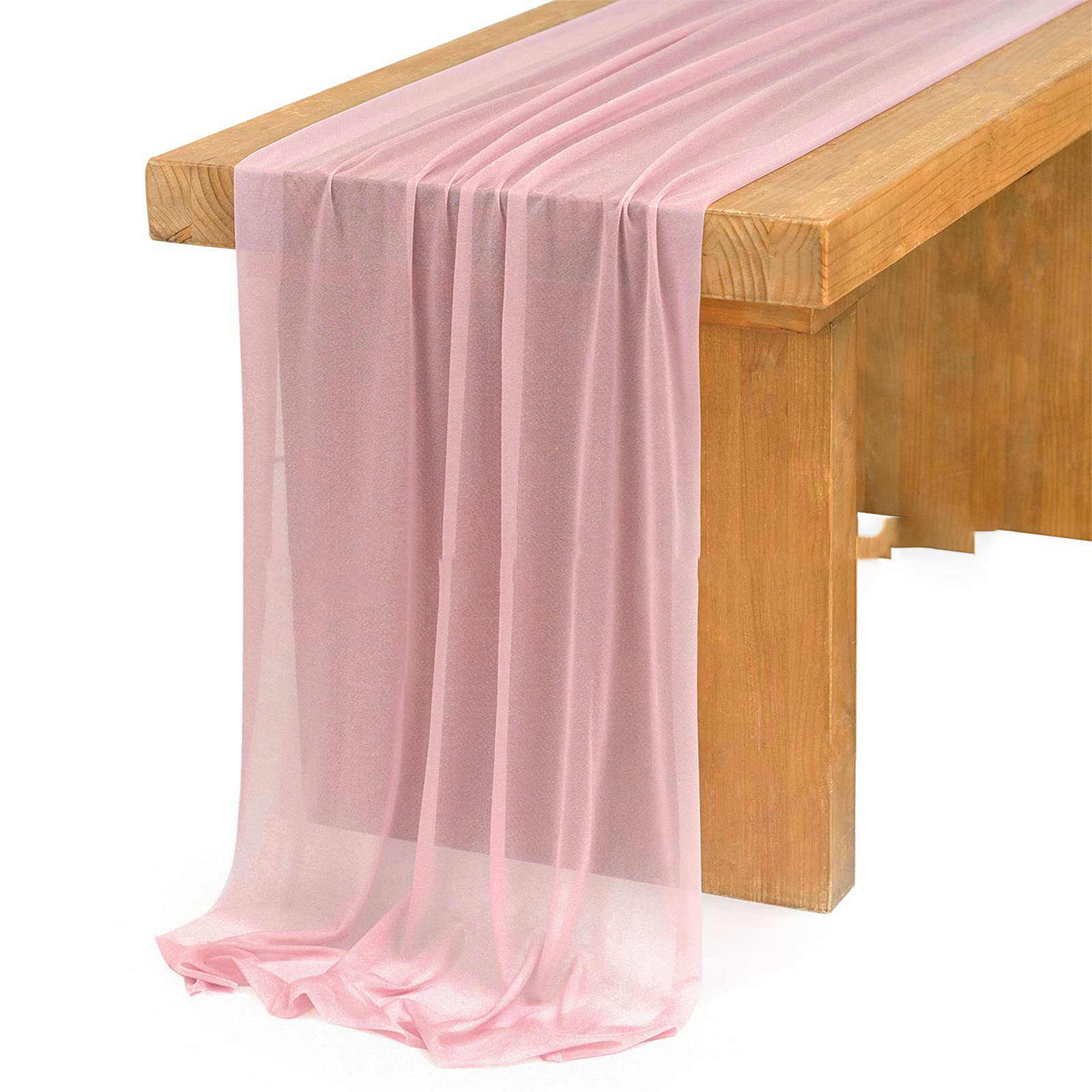 Beige Table Runner Chiffon Tab – Christmas Table Runner recenzja i cena
