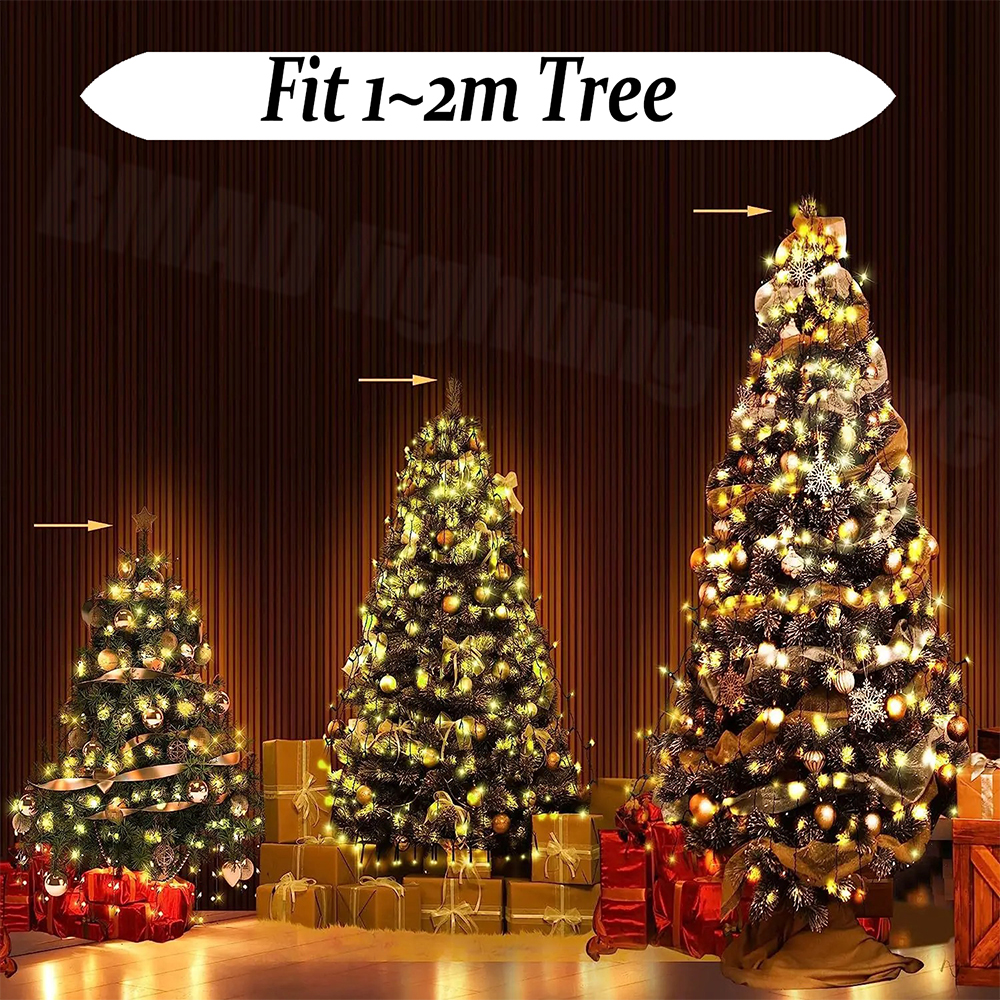 Christmas Tree Waterfall Light – Led Fairy String Lights recenzja i cena