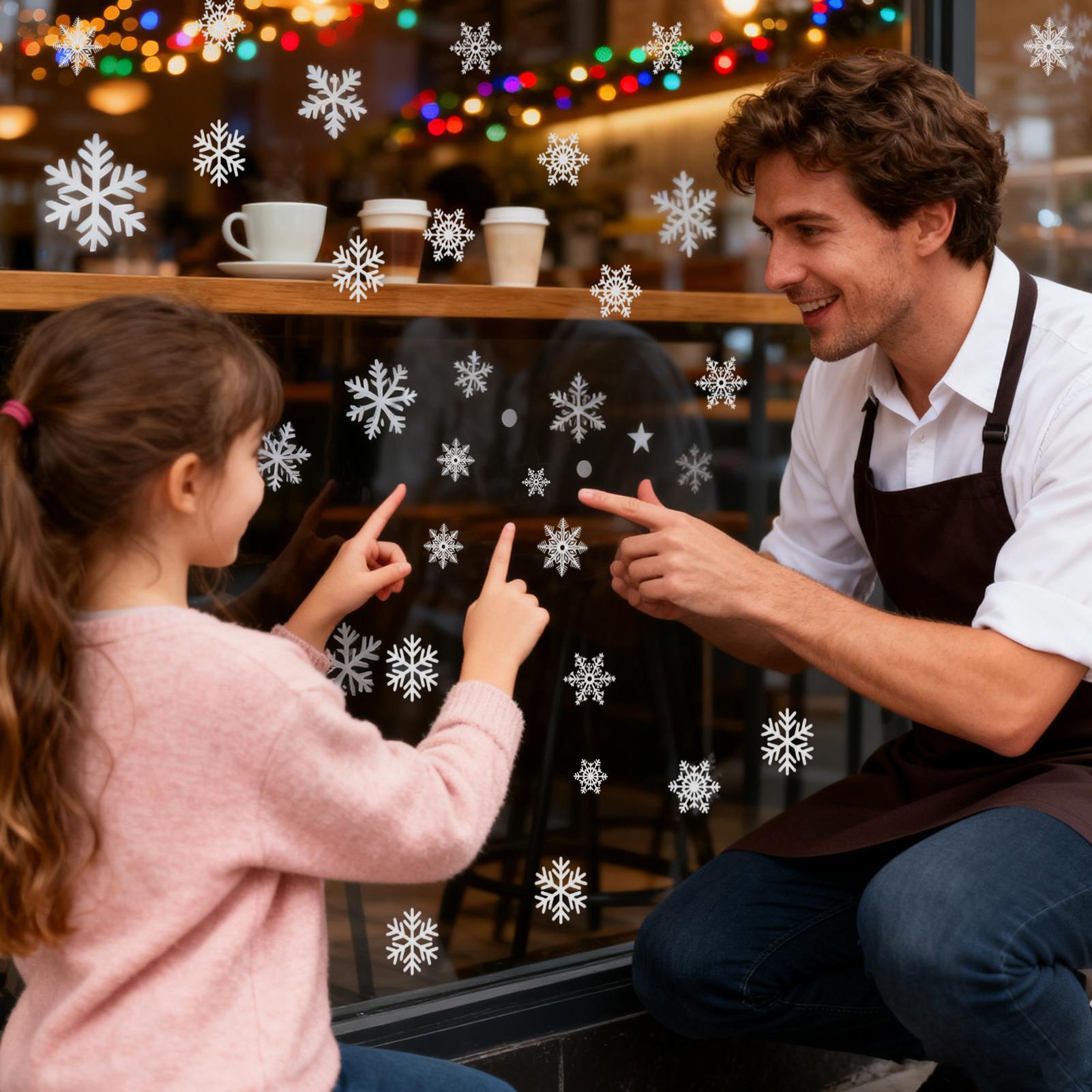 Snowflake Window Clings Christ – Snowflake Window Decal recenzja i cena