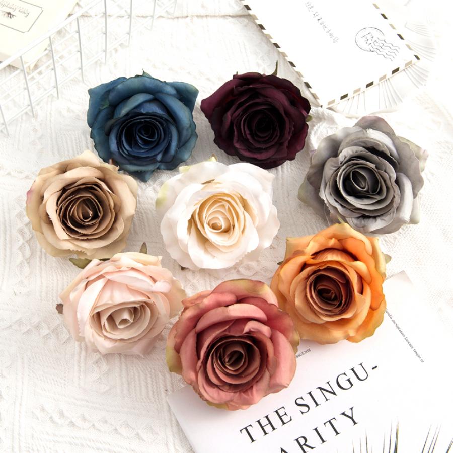 5/10PCS Artificial Flowers Who – Christmas Wreath Fake recenzja i cena