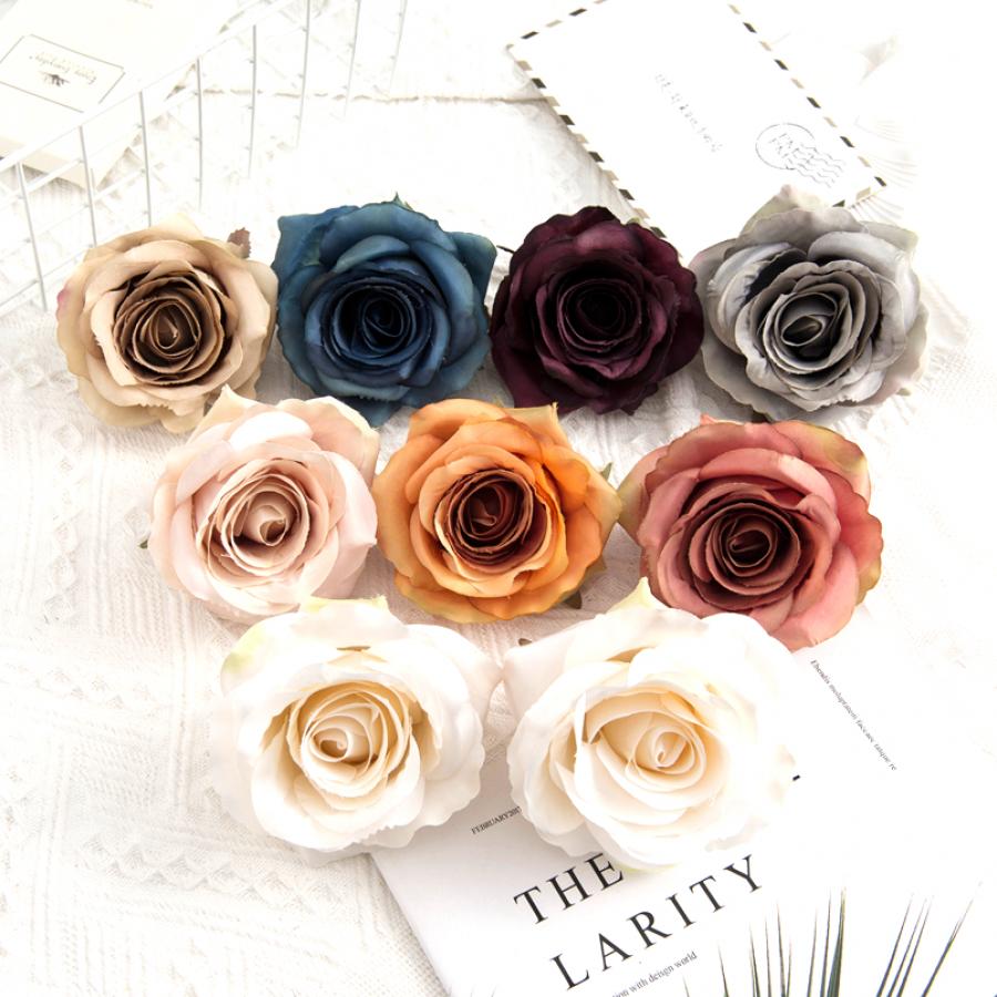 5/10PCS Artificial Flowers Who – Christmas Wreath Fake recenzja i cena