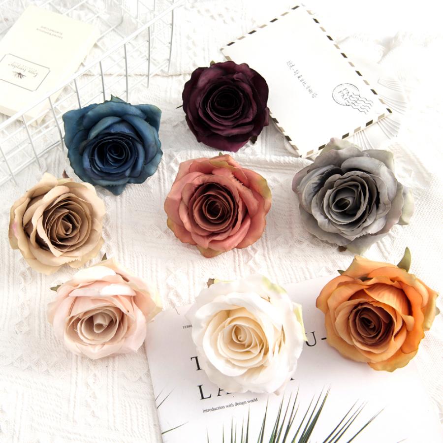 5/10PCS Artificial Flowers Who – Christmas Wreath Fake recenzja i cena