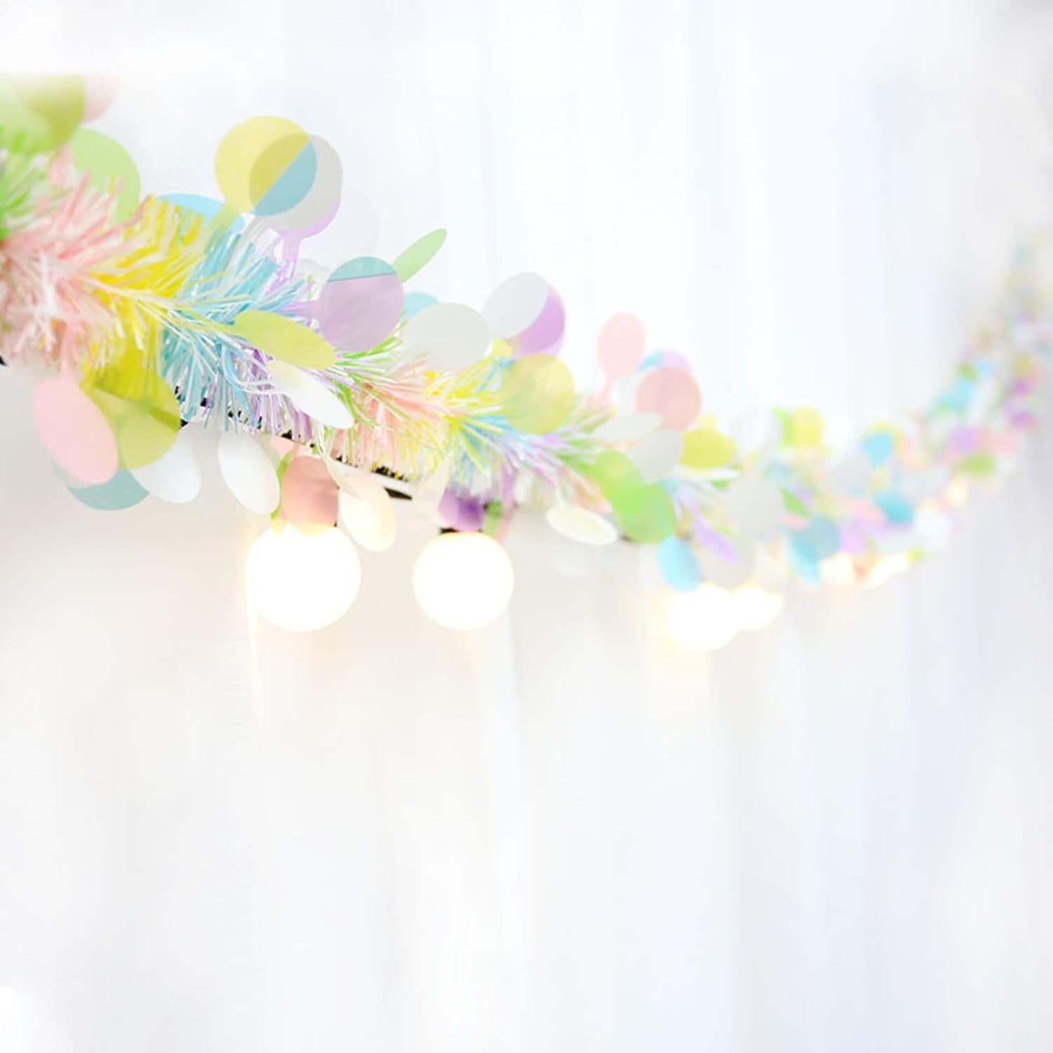 4pc Easter Tinsel Garlands Col – Tinsel Garland Decoration recenzja i cena