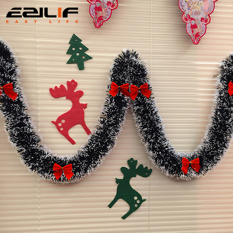 Christmas Tinsel Garland Artif – Tinsel Garland Decoration recenzja i cena