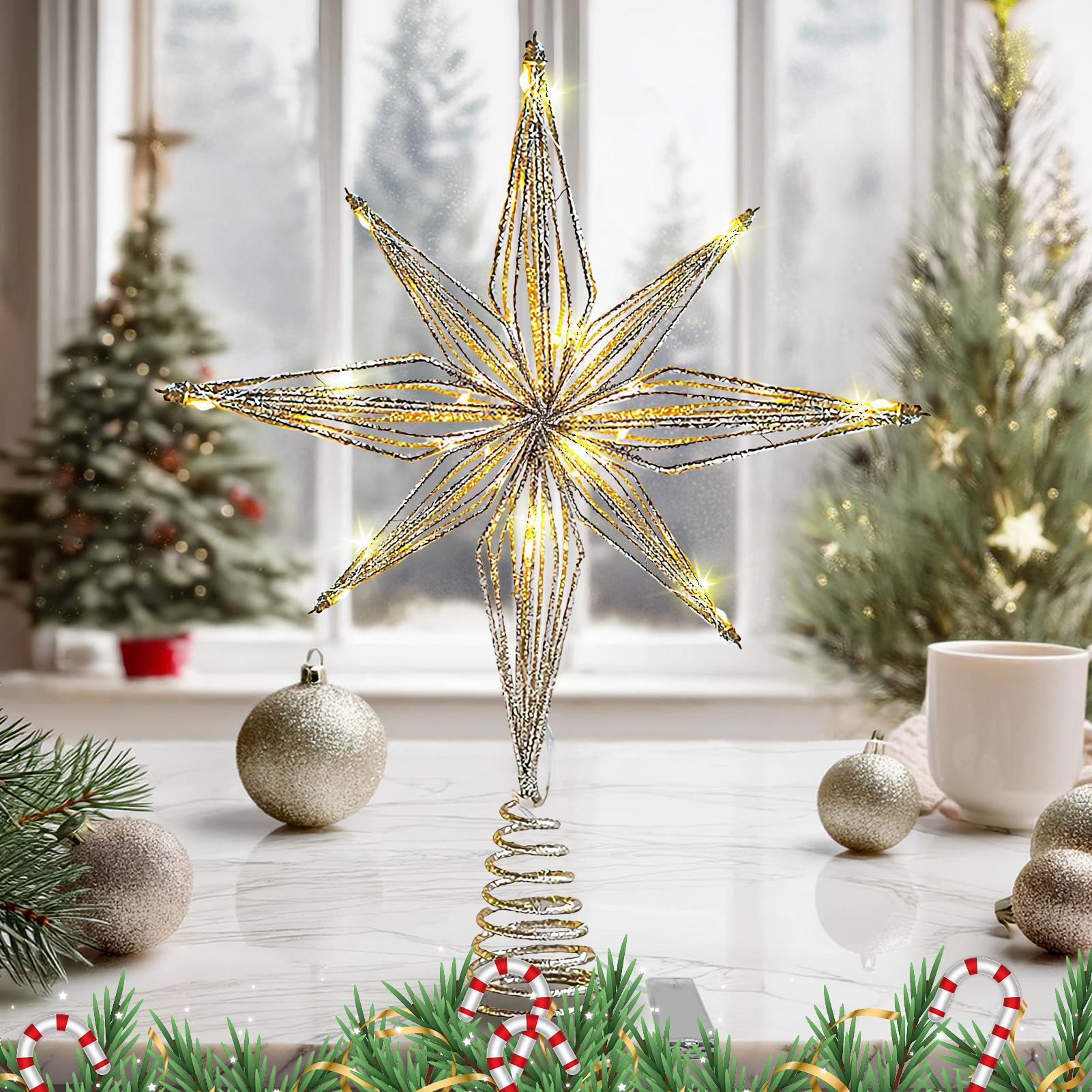 Christmas Tree Topper 3D Star  – Star Tree Topper recenzja i cena