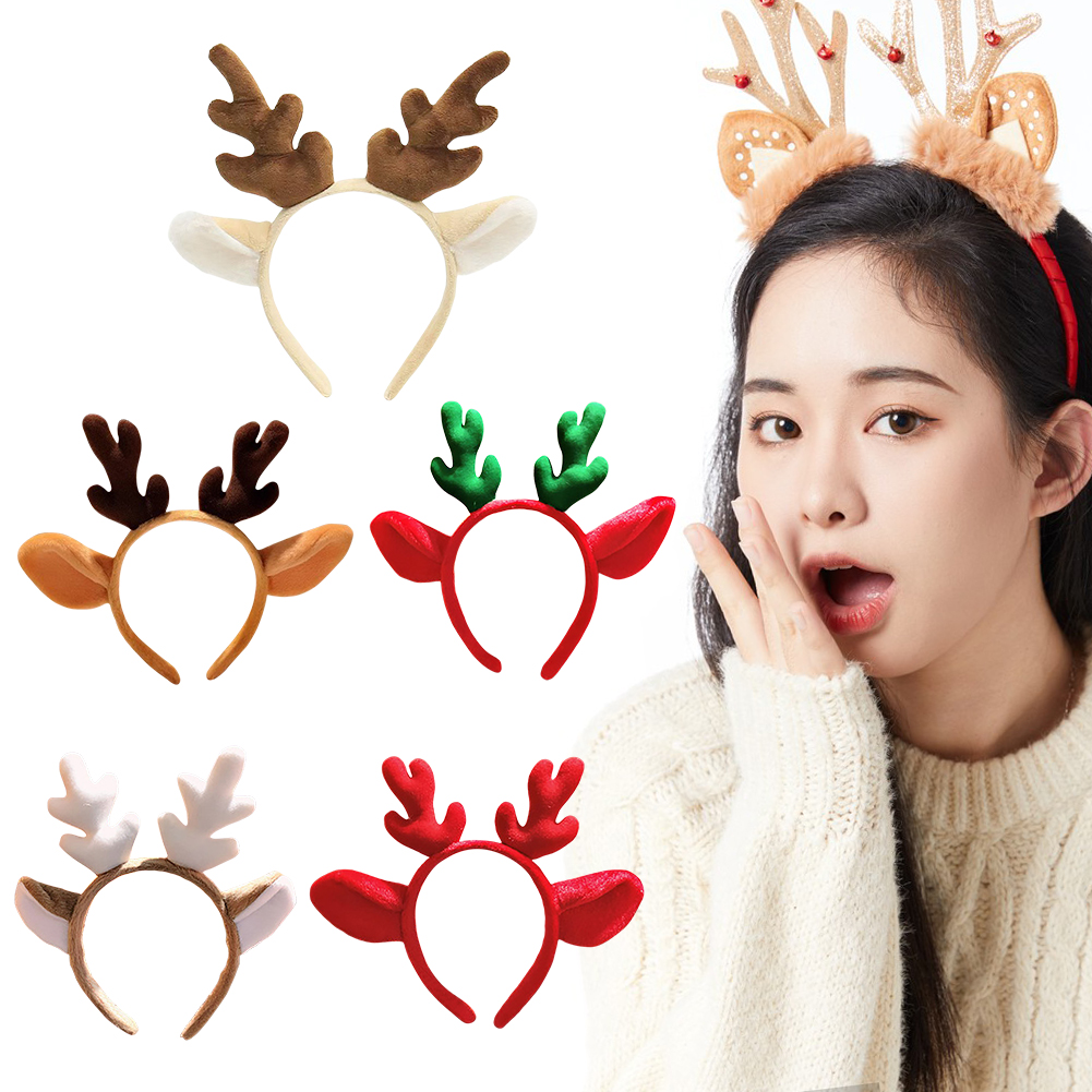 Christmas Headband Reindeer An – Reindeer Antlers Headband recenzja i cena