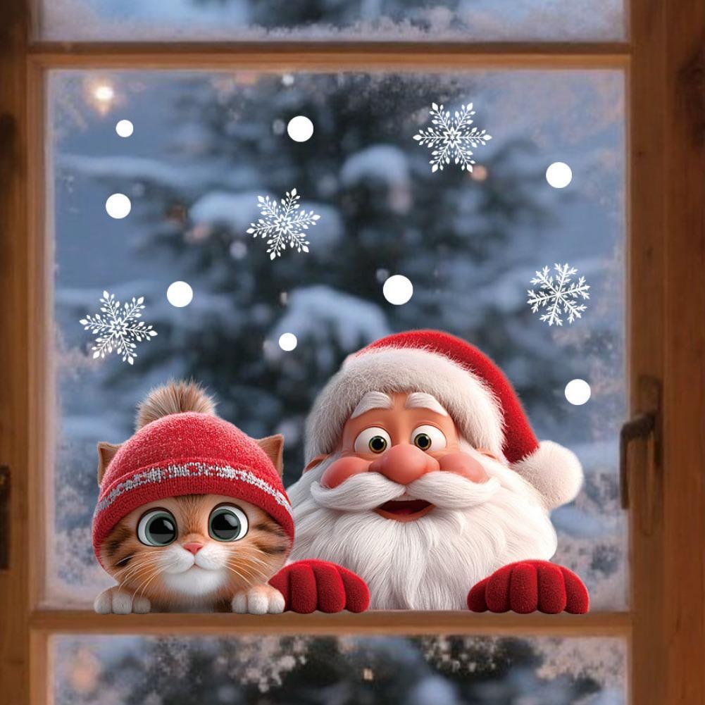 Christmas Window Door Mirror S – Snowflake Window Decal recenzja i cena